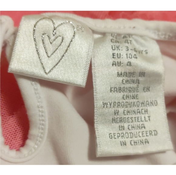 Birthday Princess Tutu Tulle Dress Size 4T - Picture 2 of 3